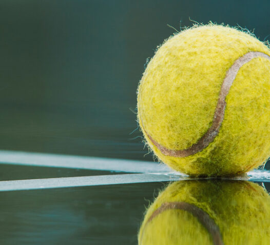 En tennisboll