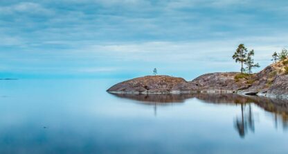 Vik vid en sjö